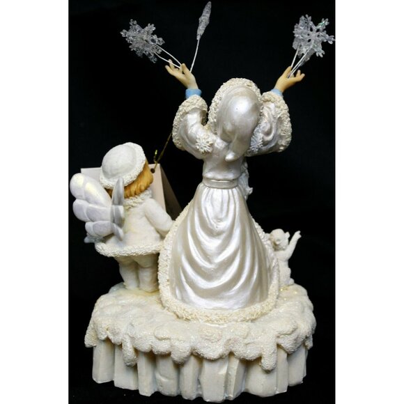 Christmas Around the World Old Man Winter Let it Snow Drop Child Snowflakes - Picture 3 of 12